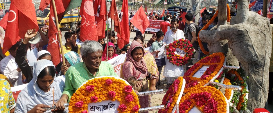 10th anniversary Rana Plaza (NGWF)