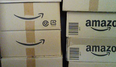 Amazon boxes Amazon boxes